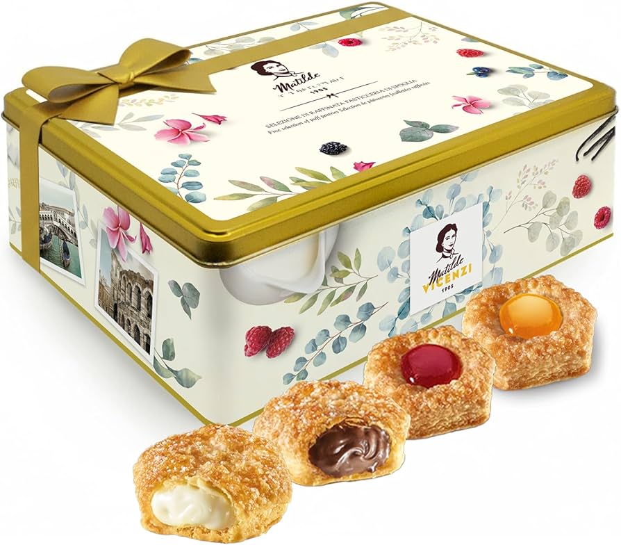 Amazon.com: Pasticceria Matilde Vicenzi 5 O'Clock Tea Time Cookie