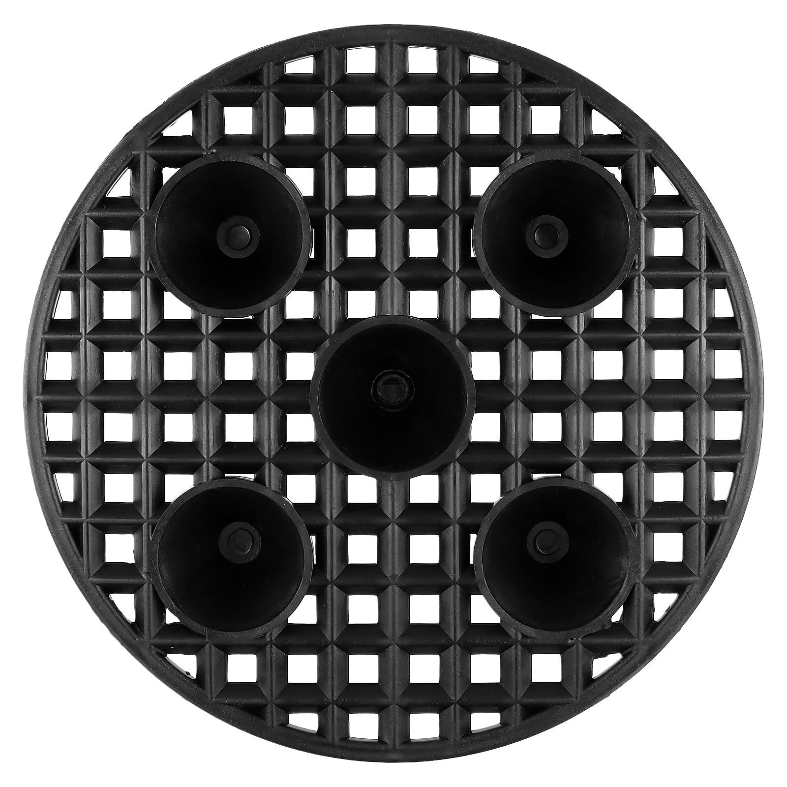 Drainmaster kratka na doniczki, okr?g?a, ochrona ro?lin, kratka drena?owa, z tworzywa sztucznego, do u?ytku wewn?trz i na zewn?trz, do ogrodu, 12 sztuk