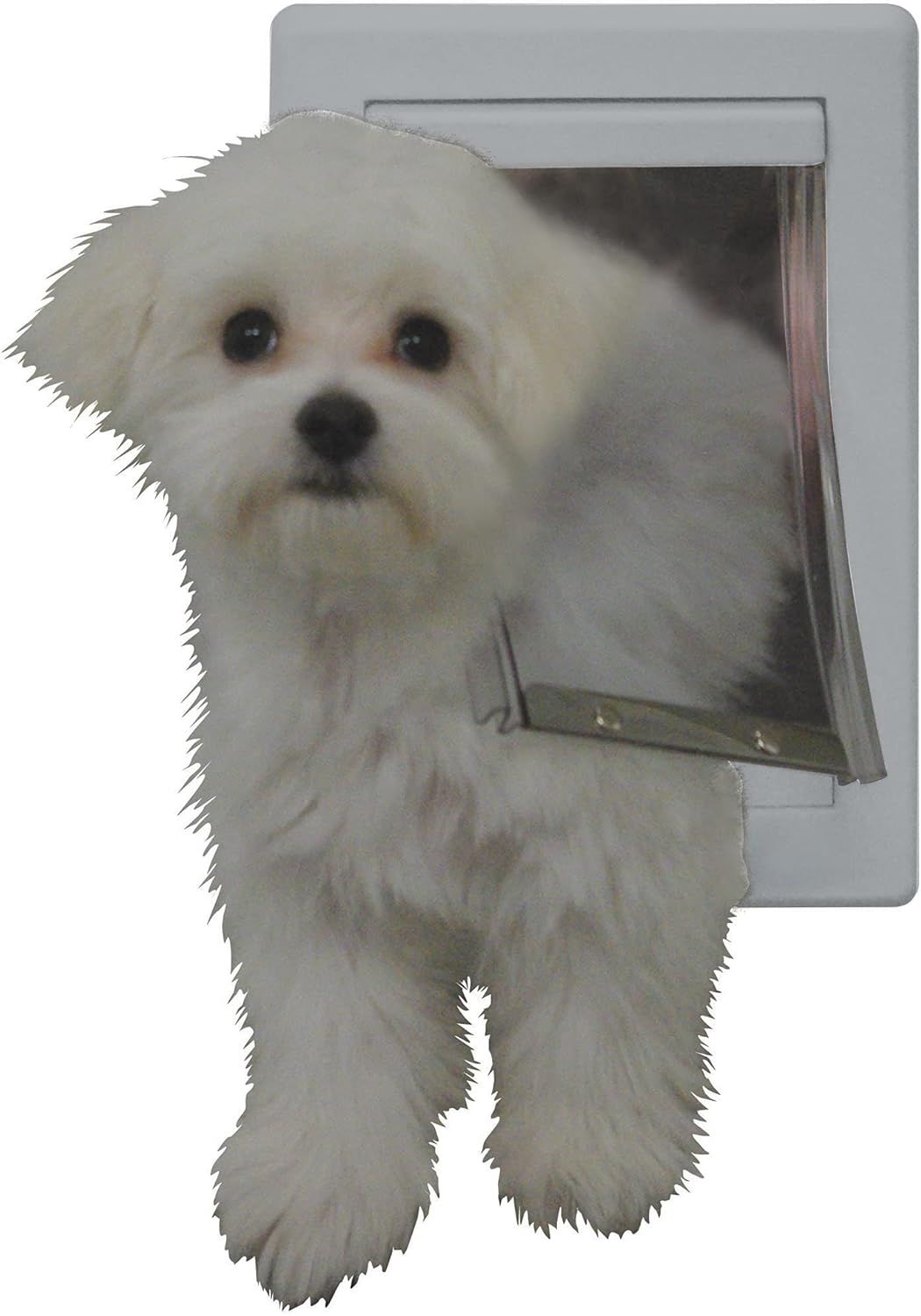 Ideal Pet Products Designer Series Plastic Pet Door with Telescoping Frame, Extra-Large, 10.5" x 15" Flap Size: Pet Supplies