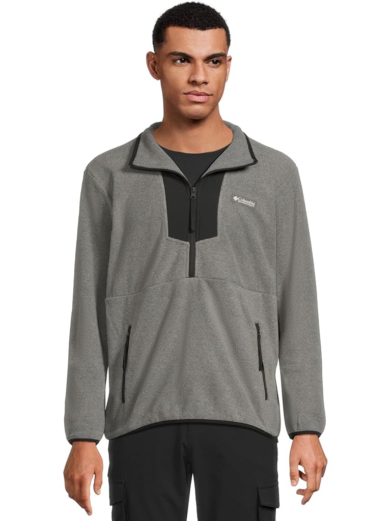 Gray Columbia Sequoia Grove Half Zip Fleece