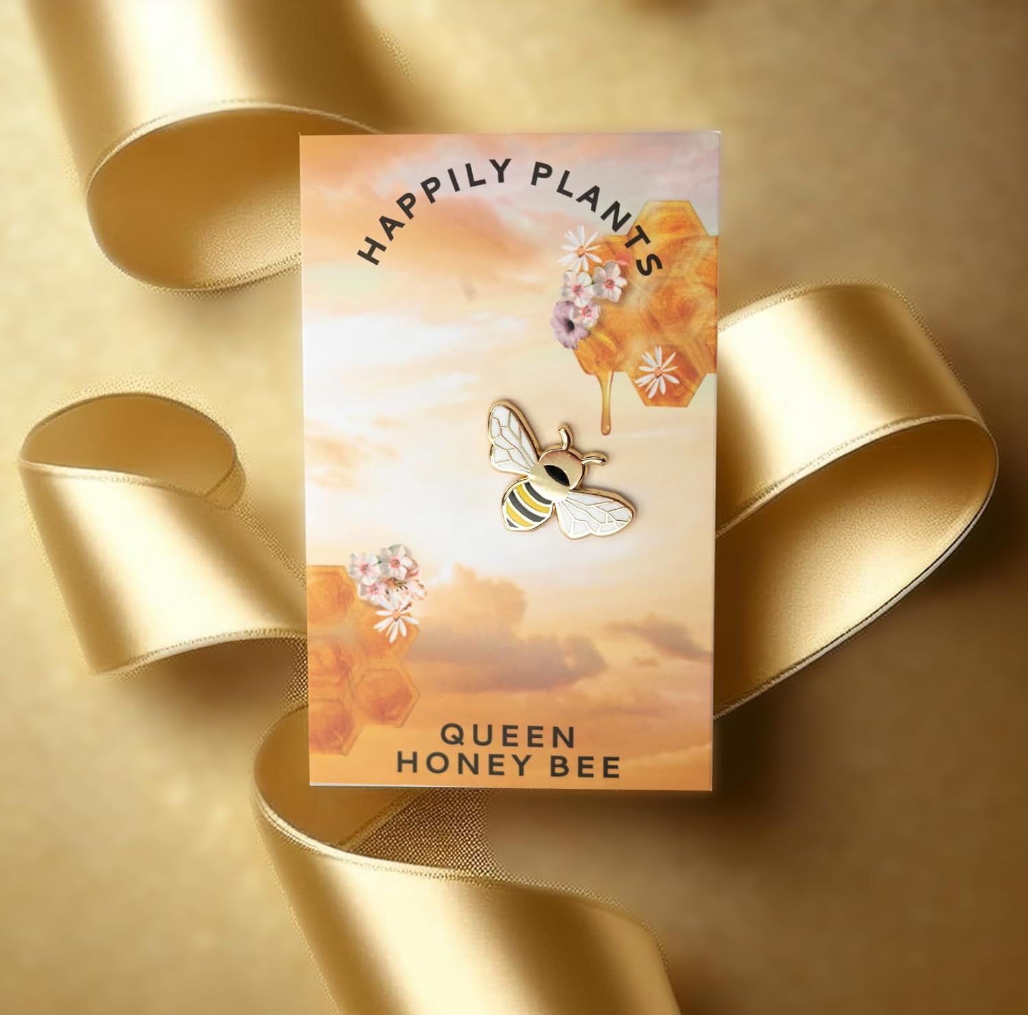 Bee Pins - Honey Bee Pin, Bee Hard Enamel Lapel Pin, Honey Bee Gifts, Beehive Queen Bee Brooch, Teacher Gift, Nurse Gifts - Image 7