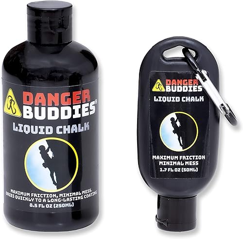Danger Buddies Tiza líquida para escalada, levantamiento de pesas, gimnasia y más