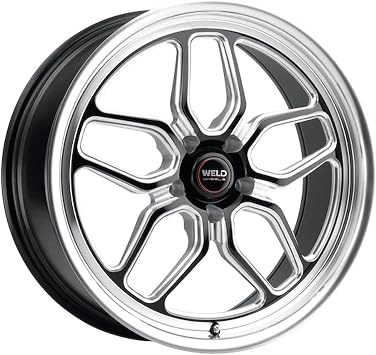 Weld - Racing 18x5 Laguna Drag 5x114.3 ET23 BS2.1 Gloss BLK MIL DIA 78.1 S1528C067N23