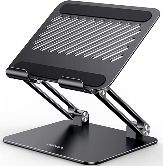 UGREEN Tablet Stand Holder for Desk Dual Rod Support Aluminum Desktop