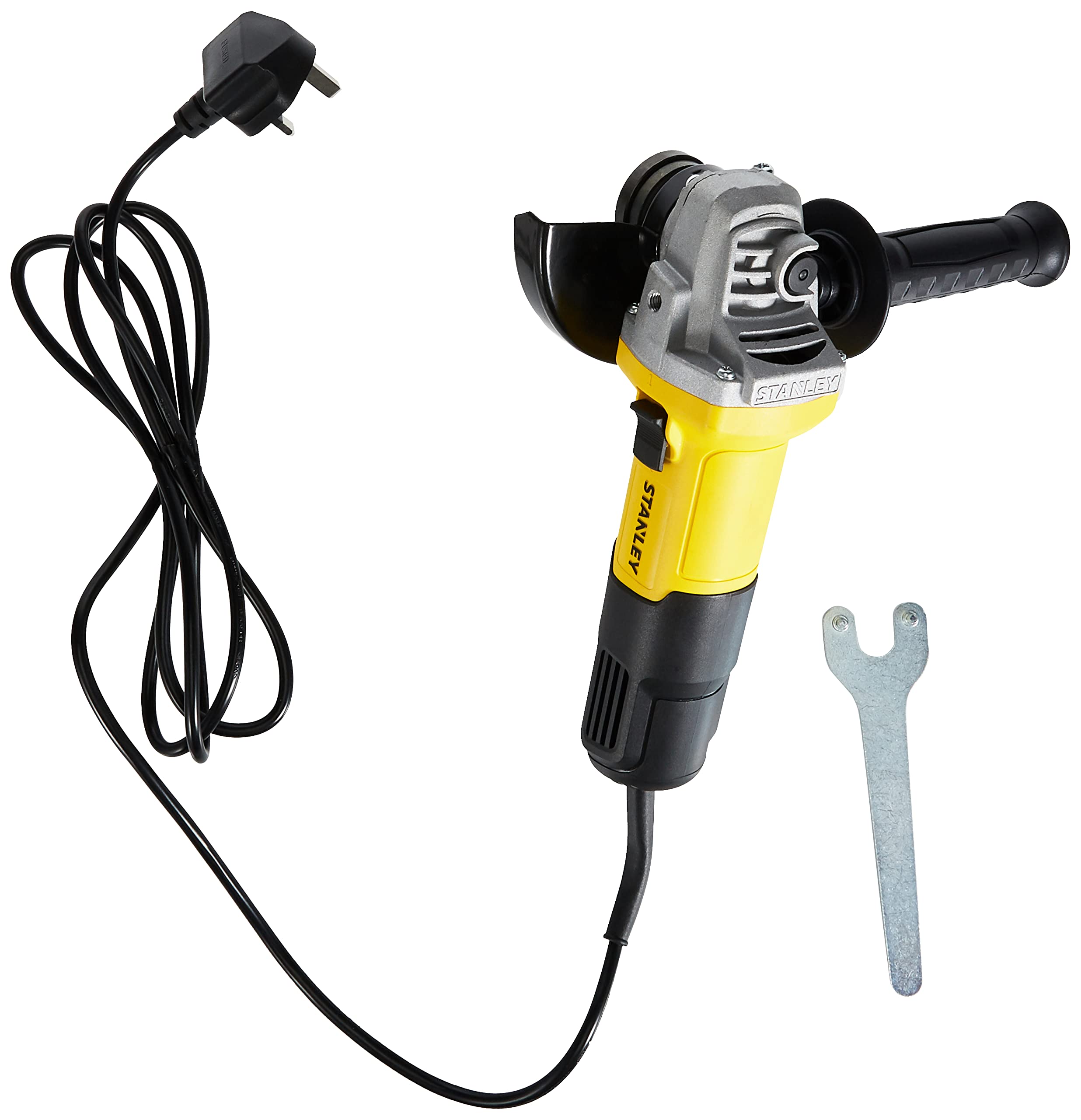 Small Angle Grinder, 750 W, 115 Mm, M14, 12,000 Rpm, Yellow/Black - Sg7115-B5, 2 Years Warranty