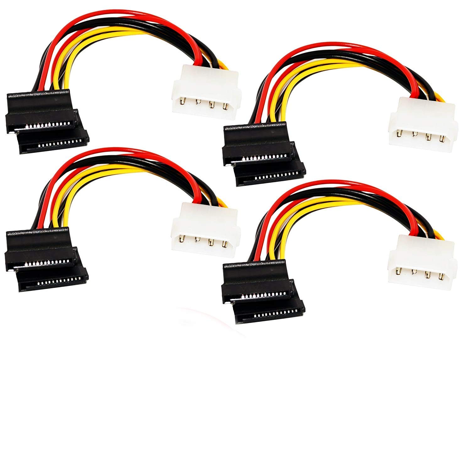 See full amazon price history chart for Fexy 4 Pin Molex to 15 Pin Female Dual SATA Power Y-Cable Adapter Hard Drive Extension Cable (6inch) (Pack of 4)(Black) Fexy 4 Pin Molex to 15 Pin Female Dual SATA Power Y-Cable Adapter Hard Drive Extension Cable (6inch) (Pack of 4)(Black) (B08DM7TJVQ) Amazon Price History, Amazon Price Tracker