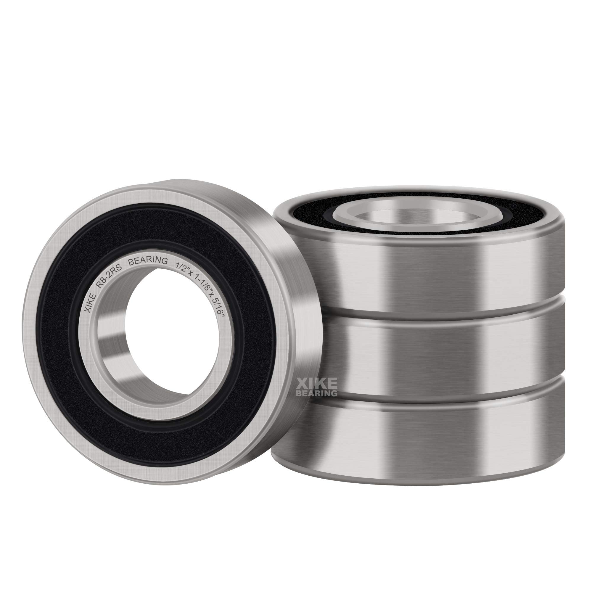Rodamientos R8-2RS de bolas 1/2 x 1-1/8 x 5/16 ranura profunda 8