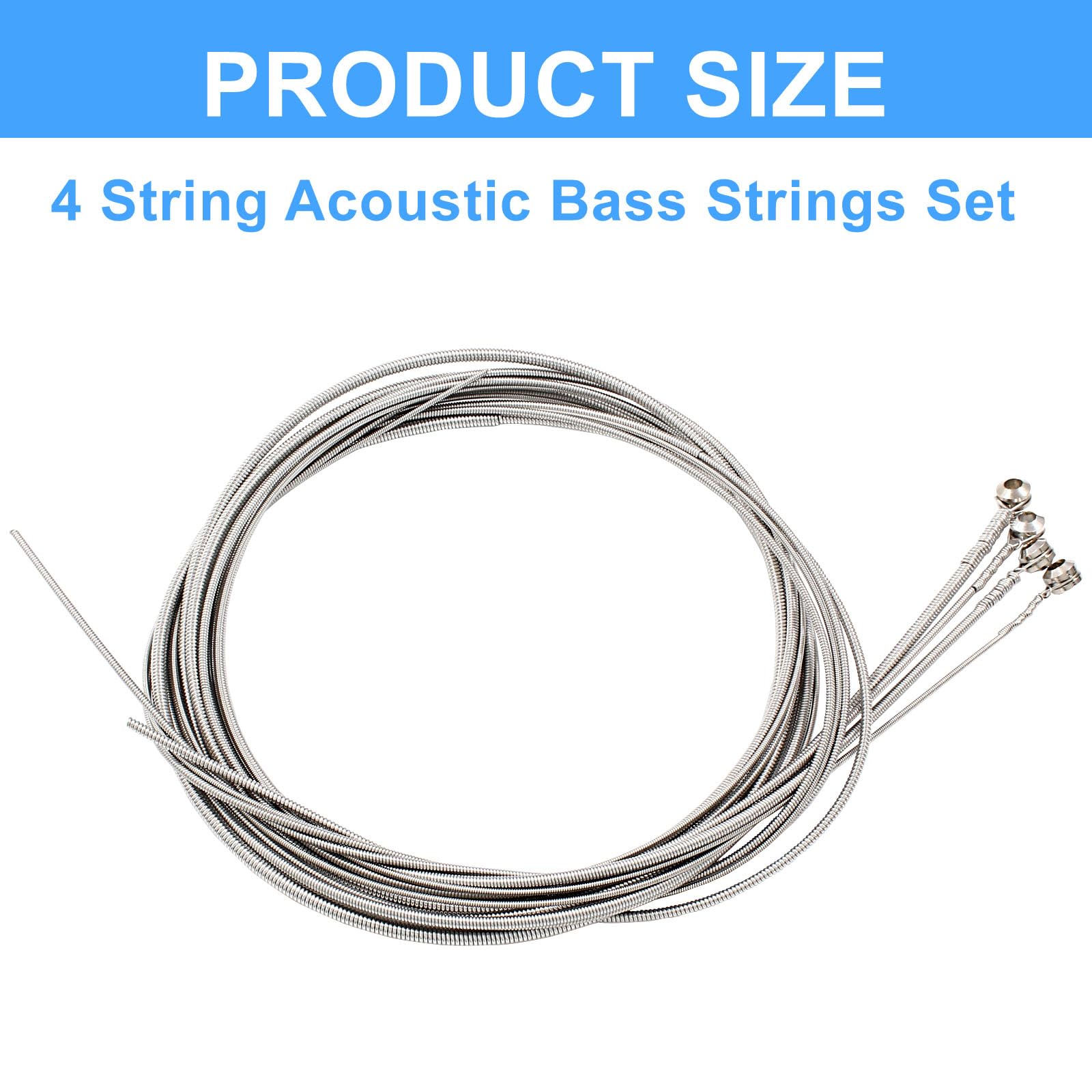 5 String Bass Strings Set Kala UBass Flatwound 4 String Set By ...