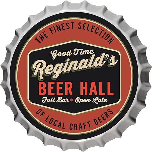 Miniatura 9 de Letrero personalizado con tapa de botella de cerveza, arte de pared de cantina mexicana, decoración de bar personalizada, 13 x 13 x 3 pulgadas, arte