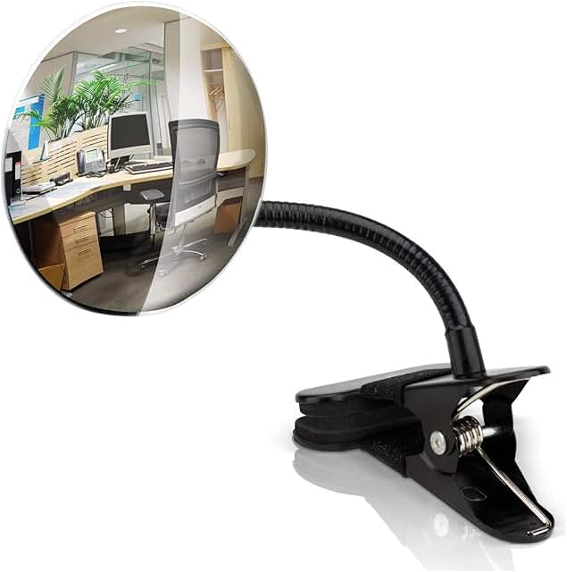 rear view cubicle mirror