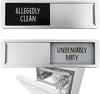 Dishwasher Magnet, Clean Dirty Sign, Apartment Essentials for First Apartment Must Haves, Funny Kitchen Gadgets Clean and Dirty Sign for Dishwasher, Gadgets for Home and Kitchen