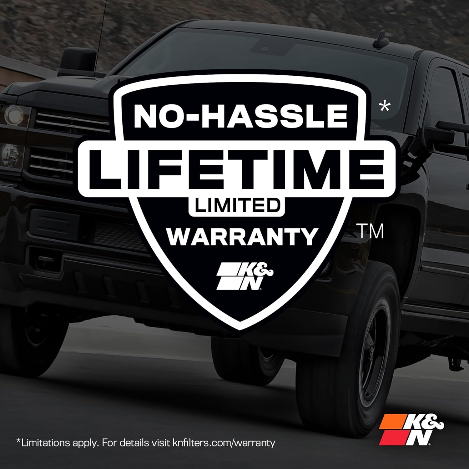 K&N High-Flow Original Lifetime Engine Air Filter: Increase Power: Premium, Washable: Compatible with 2023-2026 FORD/VOLKSWAGEN: (See Product Descriptions for Select Models), 33-3185