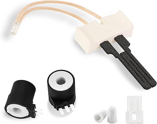 Actualización 279311 Encendedor de secador de gas y 279834 Secador Kit de bobina de solenoide de encendido para secadora de gas Whirl-pool Ken-more