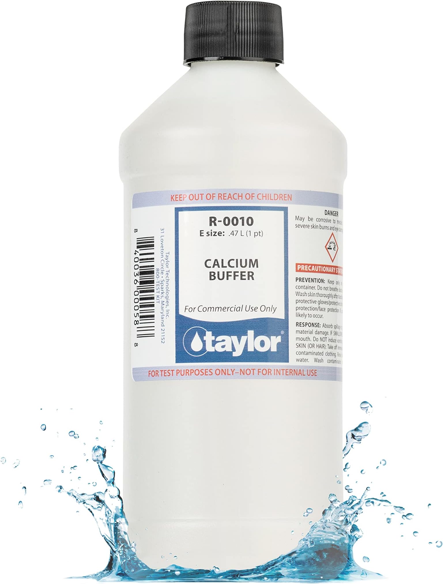 Jacuzzi Taylor Technologies R-00010-E Calcium Buffer 16 oz