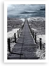 ARTTOR Deco Wall Posters 50 x 70 cm Wall Decoration Dunes Path Beach Kitchen Wall Art Modern Poster Unframed Picture Decoration Living Room Bedroom Decor P2XPA50x70-6037