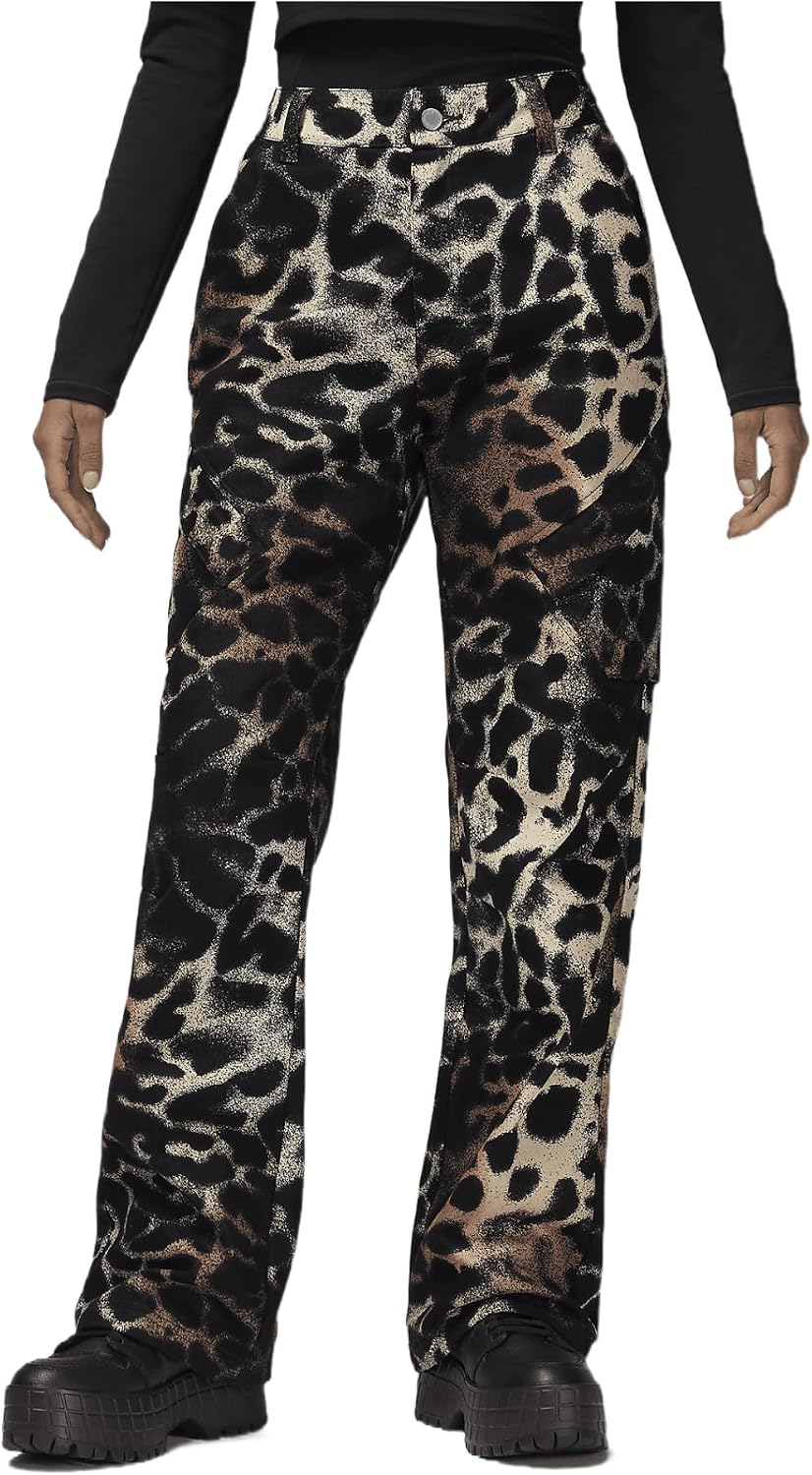 Jordan Chicago Women's Printed Pants (FV7194-223, Archaeo Brown) Size Small