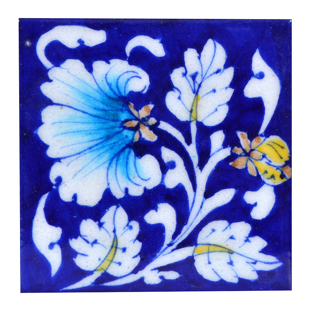 THE HIMALAYA CRAFT Decorative Ceramic Tiles for Wall, Standard , Multicolour