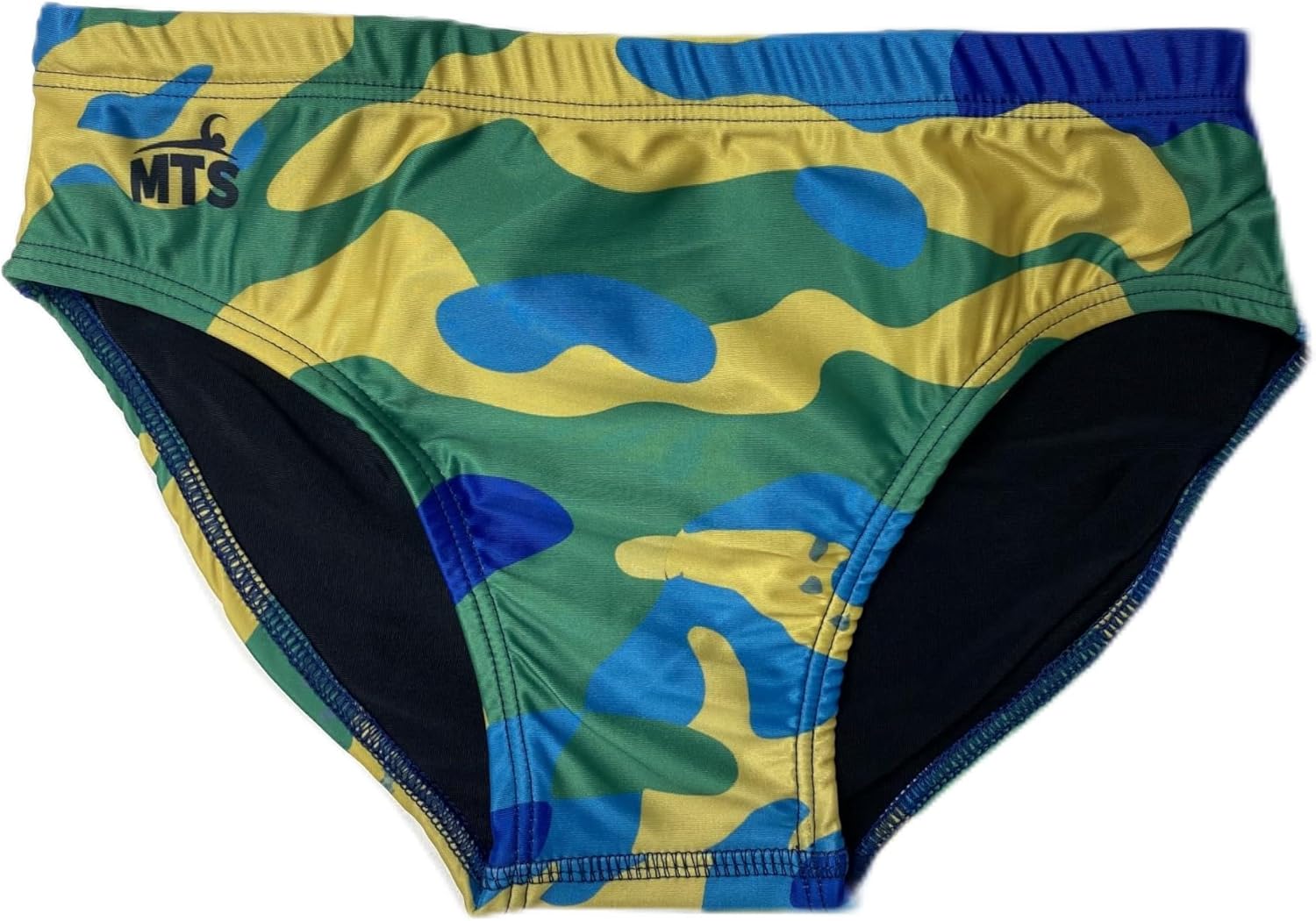 Suit MTS Brazil Camouflaged Swimwear, Swim Briefs for Swimmers, Water Polo, Underwater Hockey, Underwater Rugby