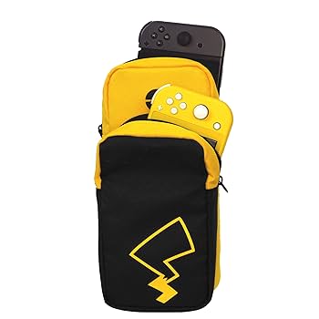 Nintendo Switch 本体➕ピカチュウポーチ Amazon.co.jp: ポケットモンスター クイックポーチ for Nintendo