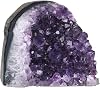 dssmboom Natural Amethyst Crystal Cluster Specimen for Meditation Chakra Balancing, Irregular Rough Stone Geode Quartz Home Decor for Wealth & Good Luck, 1.54-1.76 lb