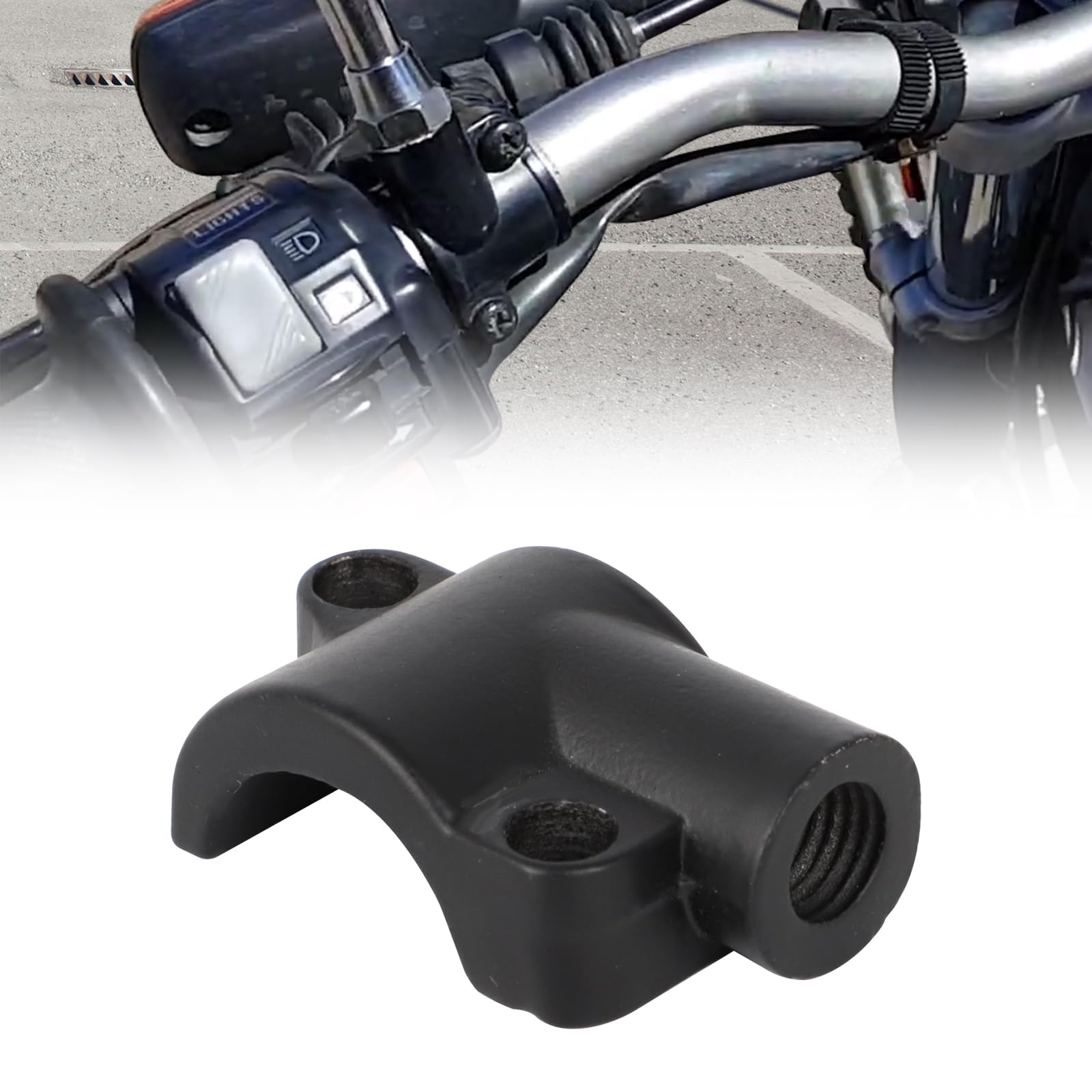 Foruly 33G-82913-01-00 Lower Clutch Perch Lever Holder, Lower Clutch Perch Lever Clamp for Yamaha TT-R250 WR250R XT 225 350 600 TW200 on The Backside of The Clutch Perch