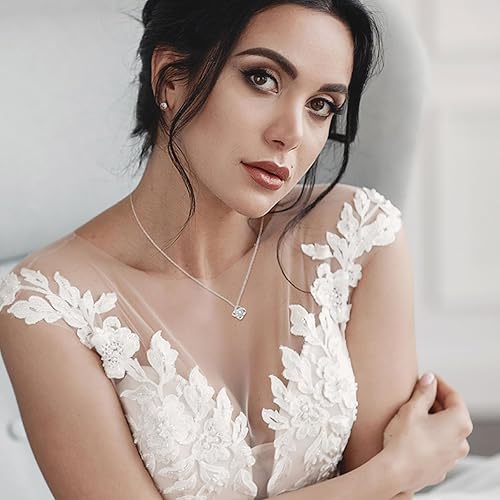 Miniatura 3 de Juego de joyas de boda para dama de honor, collar de nudo de amor para novia y damas de honor, 246 piezas de regalos de propuesta