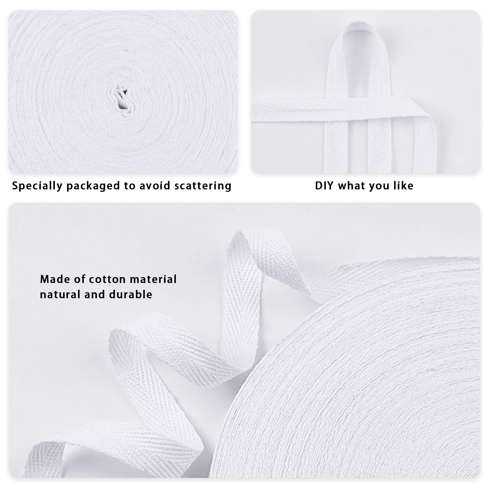 Gorgecraft, Nastro In Twill Di Cotone, 1,5 M, Per Lavori Fai Da