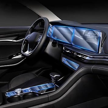 Car Interior Piano Board Protection Film TPU Transparent Film Anti Scratch,for Changan CS75 Plus 2021-2023