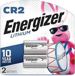 Energizer CR2 3V Lithium Photo Batteries, 2-Pack | Long-Lasting Power for Cameras, 10-Year Shelf Life