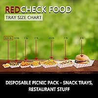 Vista 3 de Angel's Peel Lounge Bandeja de papel desechable para alimentos, bandejas para perros calientes, bandejas para nachos, botes de comida de papel