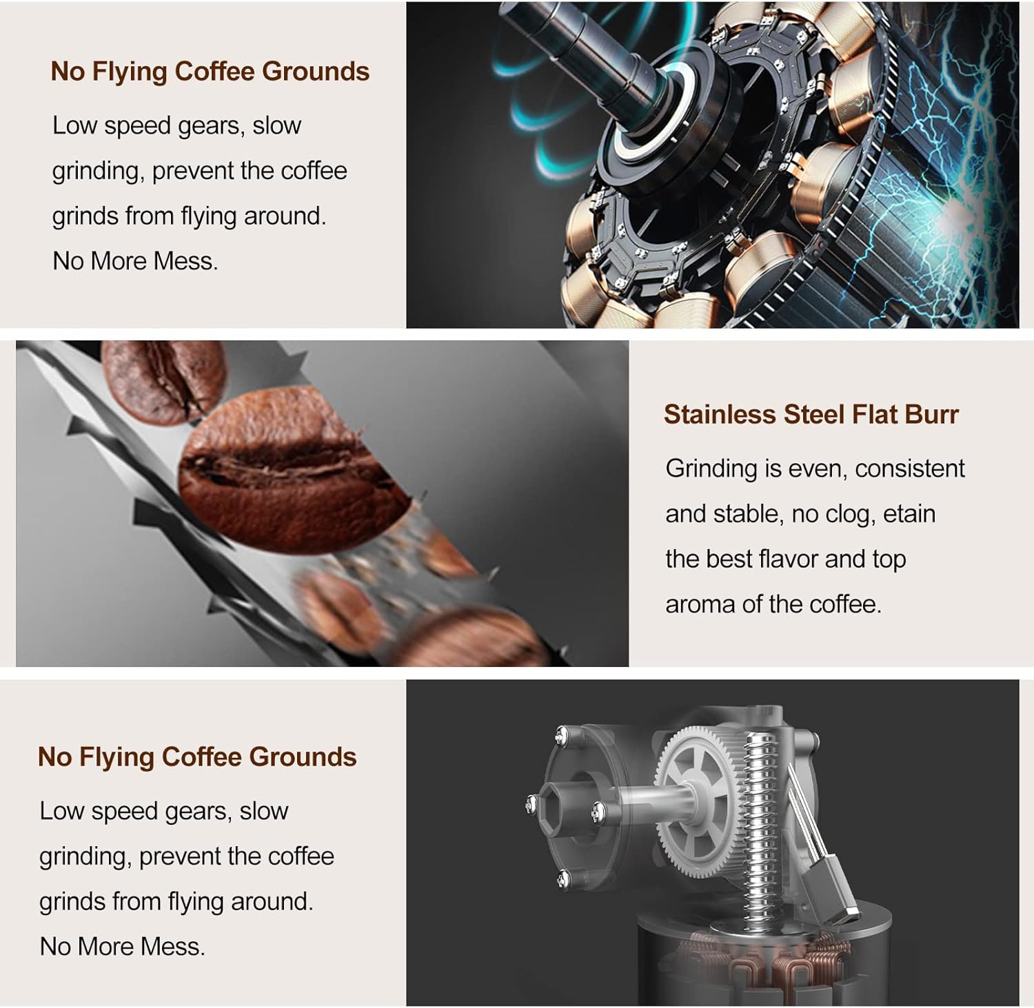 Slow Juicer & Burr Coffee Grinder 2In1, Celery Carrot Cold Press