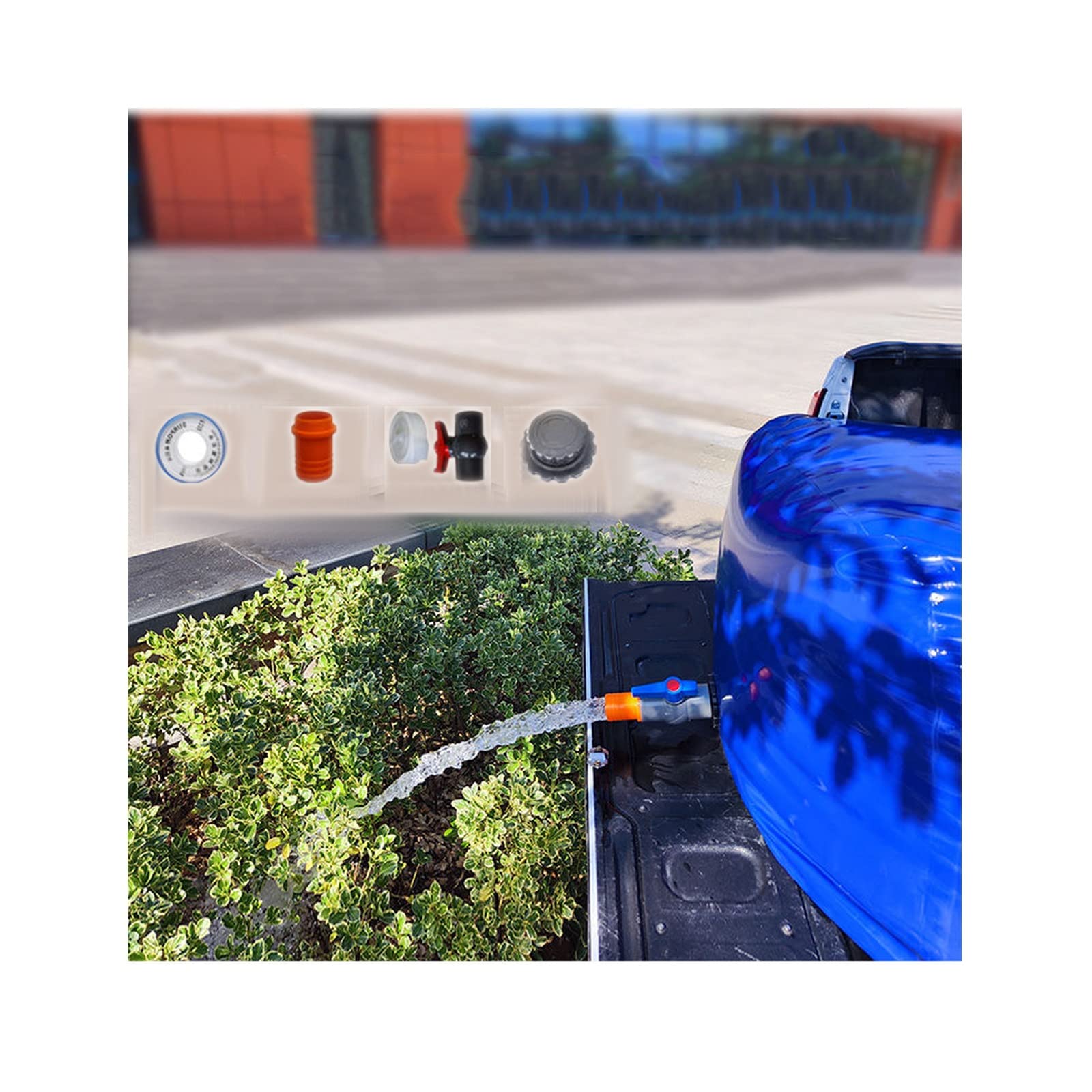 Foldable Flexible Water Storage Bag , Water Storage Bladder,Large-Capacity Water Storage Bladder,Outdoor Water Tank,Emergency Water ,with Faucet, customizable ( Size : 3.5*2*1m/7000 L/1849 gallon )