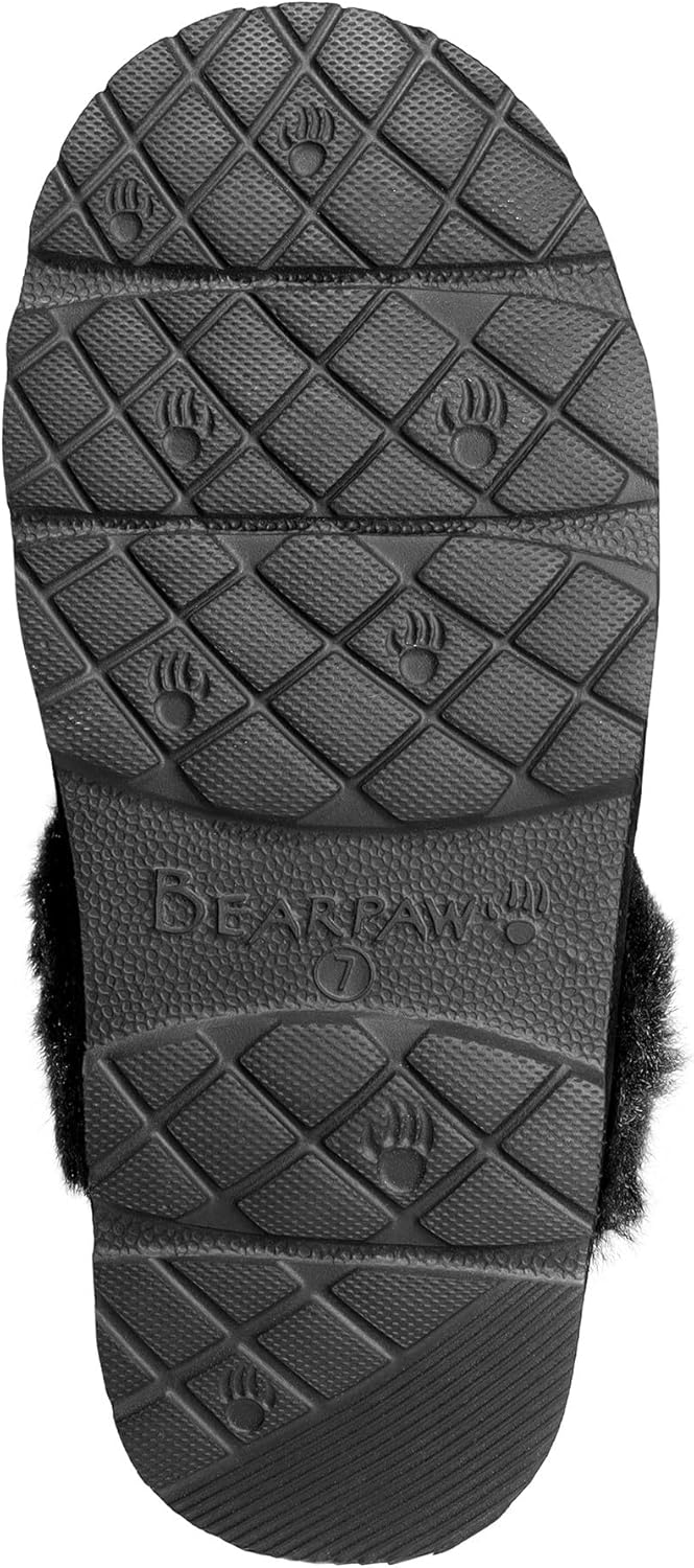 BEARPAW Women's Loki Style Quilted Slippers - 3053W Jordyn - Cozy Indoor/Outdoor House Shoe - Image 5