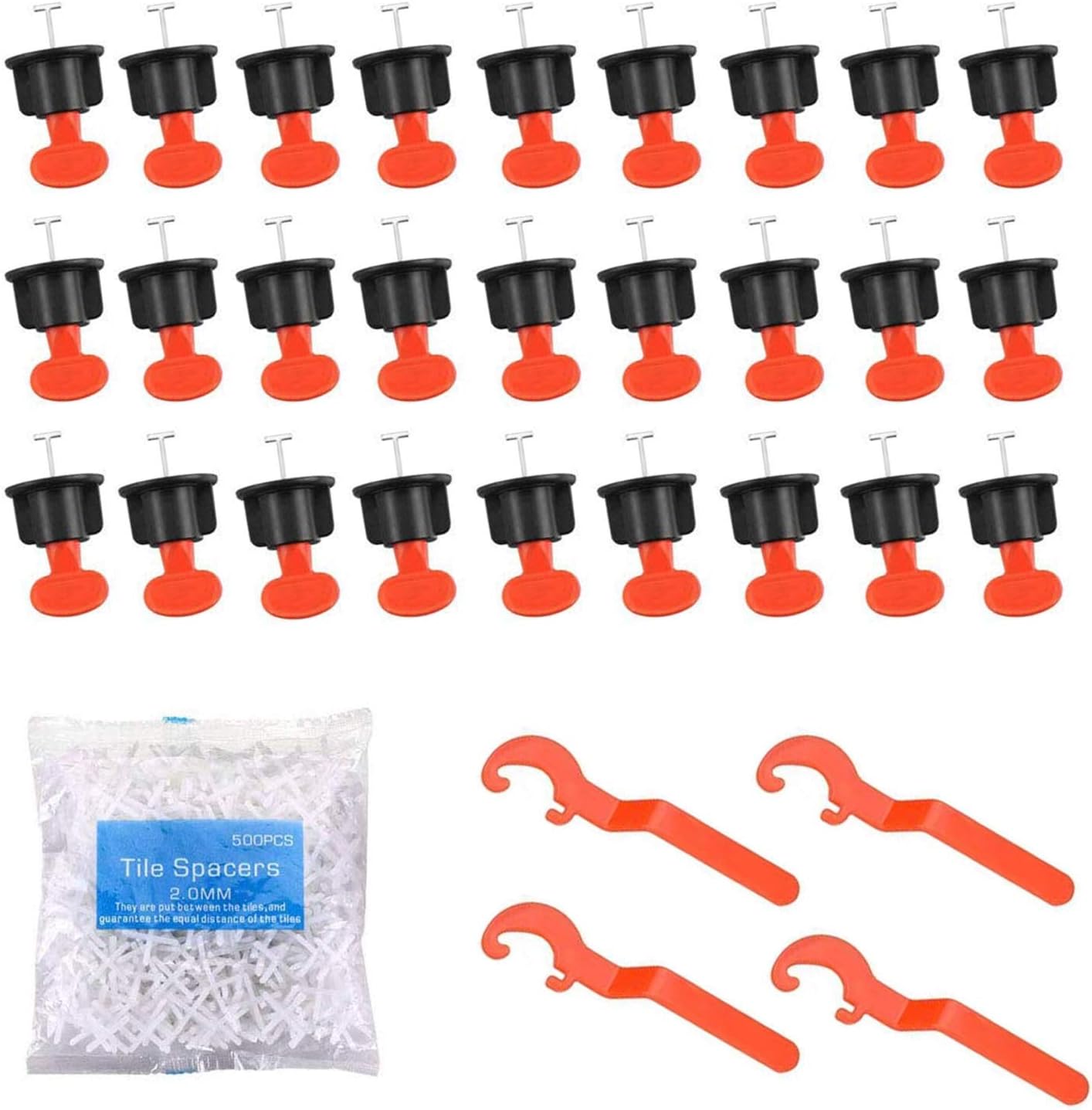 500 Fugenkreuze 3mm - Fliesen Abstandhalter Für Perfekte Fugen Beim Verlegen