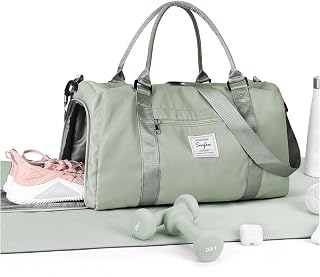 Gym Bag Womens,Travel Duffel Carry on Bag Sport Tote Bag Weekend Overnight Bag
