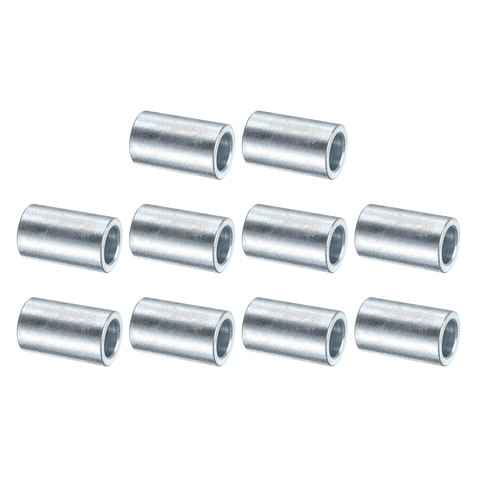 Entretoise en acier galvanisé lot de 10 bagues rondes 1/2x3/4x1-1/2 pouces