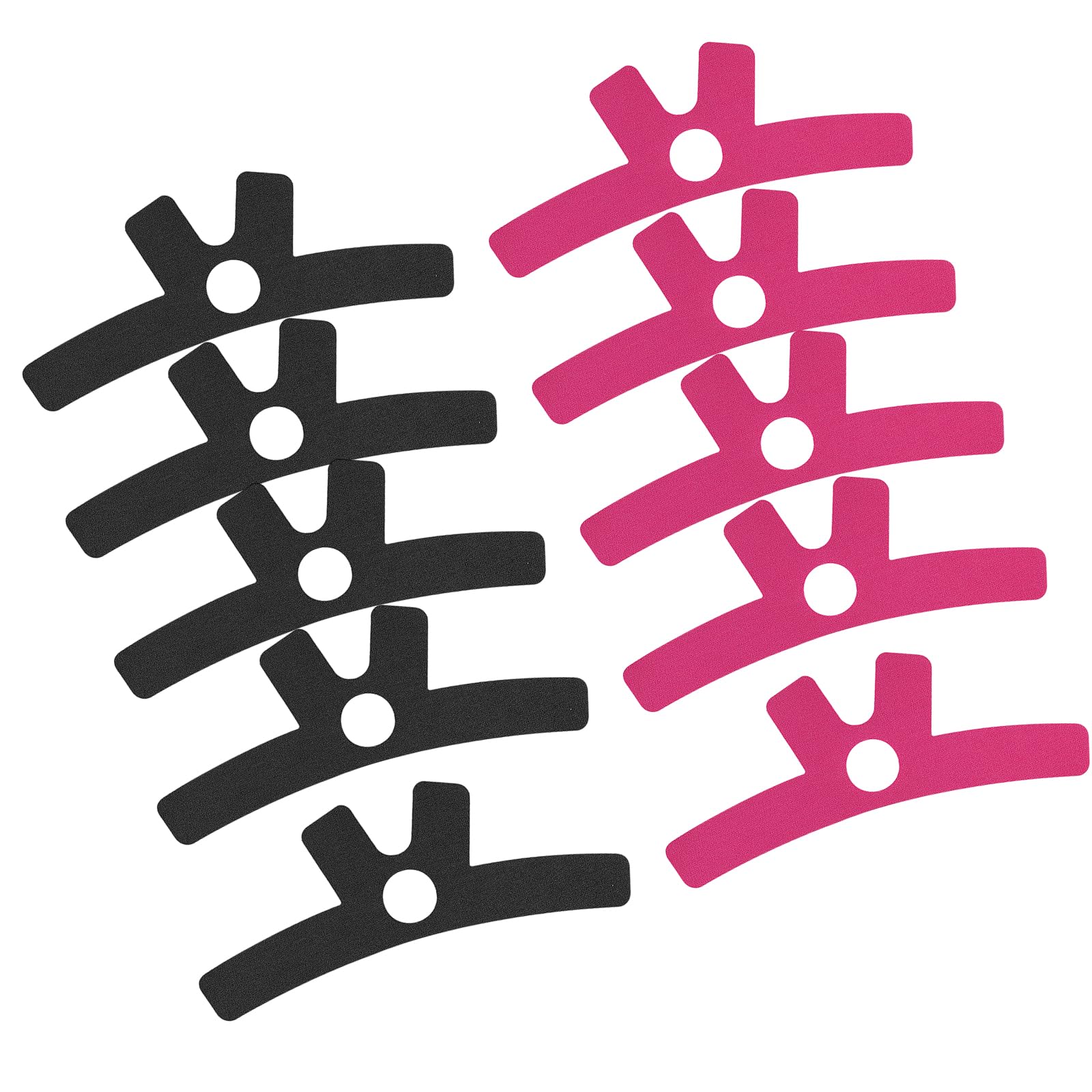 QIAOLIDA 10Pcs Elastic Kinesiology Tape Shoulder Neck Muscle Tape For Gym Fitness Running Weightlifting Injury Recovery