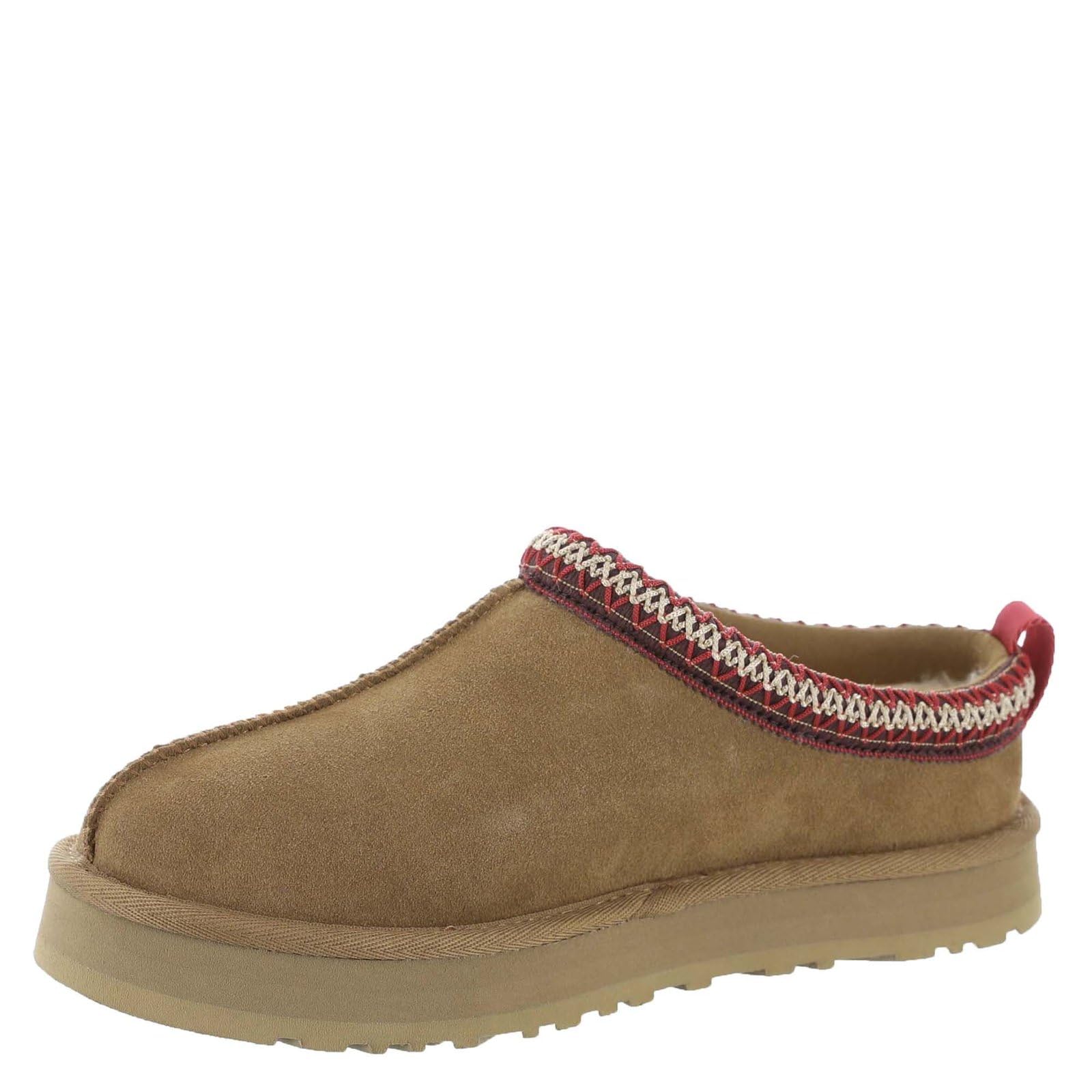 UGG Unisex-Child Tazz Slipper, Chestnut, 6