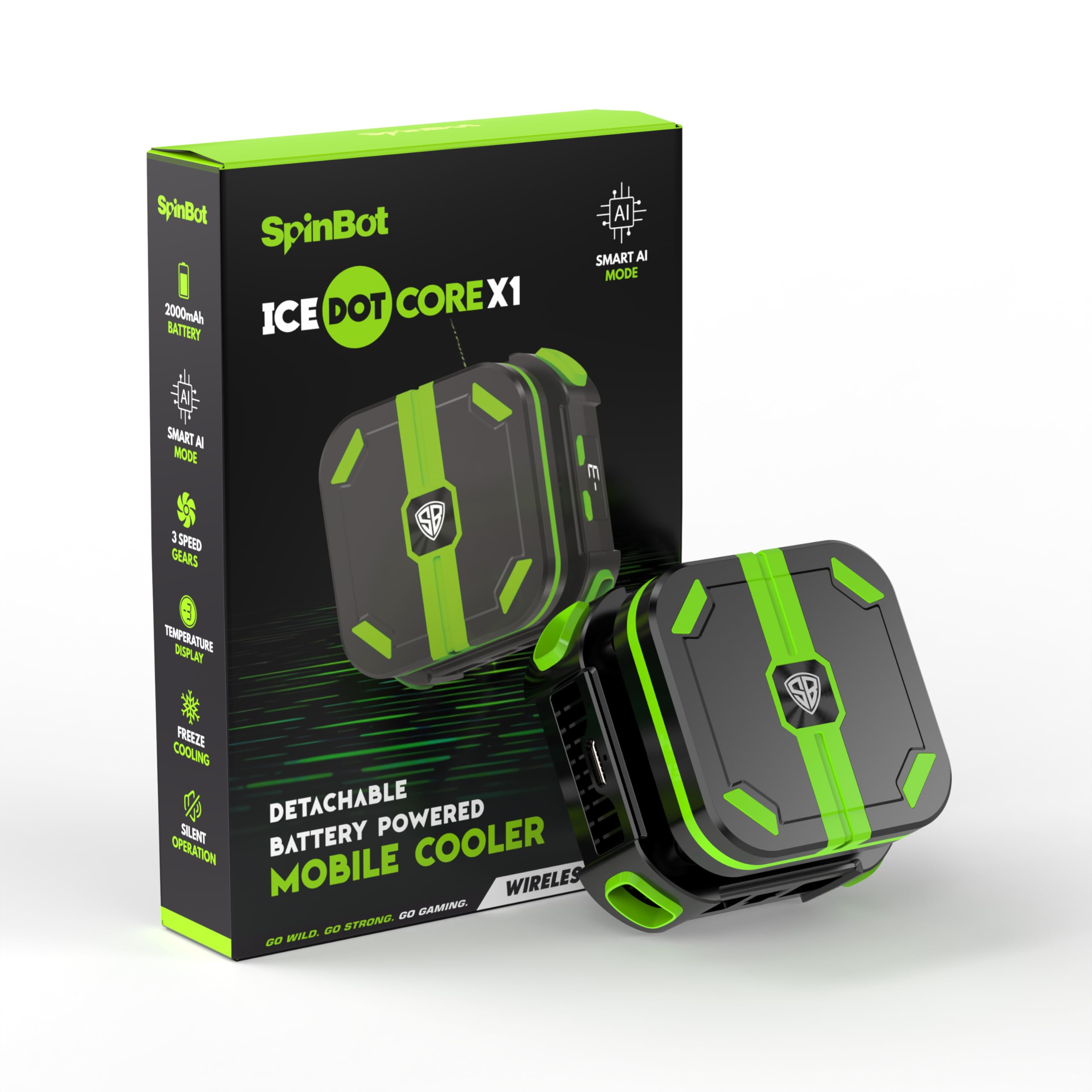 SpinBot IceDot Core X1 Wireless Mobile Cooler - Image 1