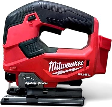 Milwaukee M18 Fuel D-Handle Jigsaw, 18V, Brushless, 3500 RPM, 10T, 15° Angle, Black