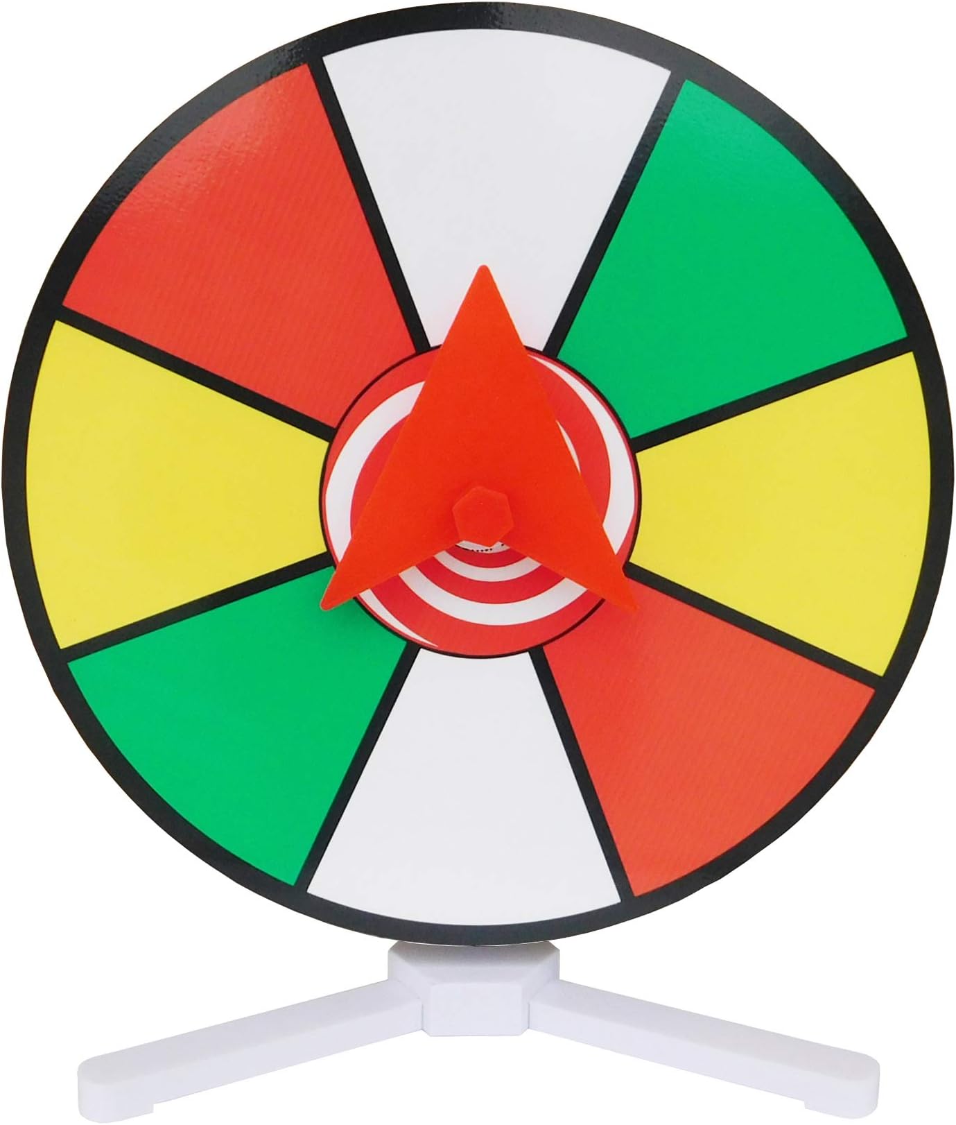 Prize Wheel 12” Color Dry Erase Face Spinner for Table Top