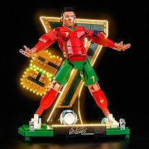 Upgraded Led Light Kit Compatible with LEGO Lionel Messi Soccer Legend Building Set, Lights Decoration Compatible with LEGO 43016, Gift Idea for Soccer Fans Model Not Included
