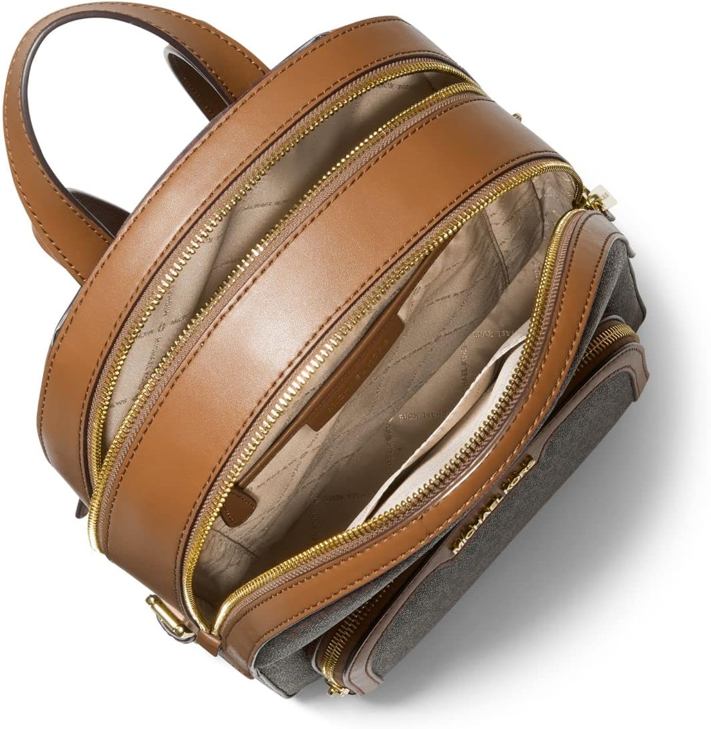 Vista 9 de Michael Kors MICHAEL Michael Kors Jaycee - Mochila grande con gancho para cartera continental grande