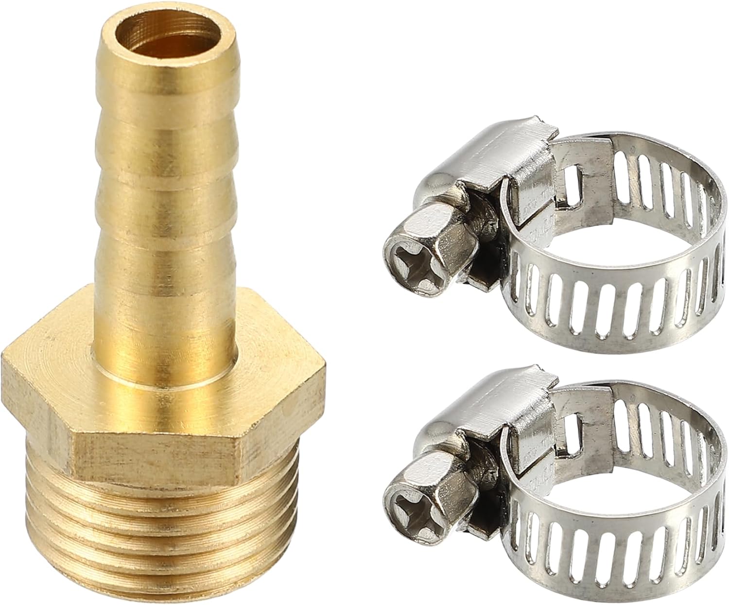 X AUTOHAUX 4pcs AN6 Mâle à AN6 Mâle Voiture Flare Réducteur Tuyau