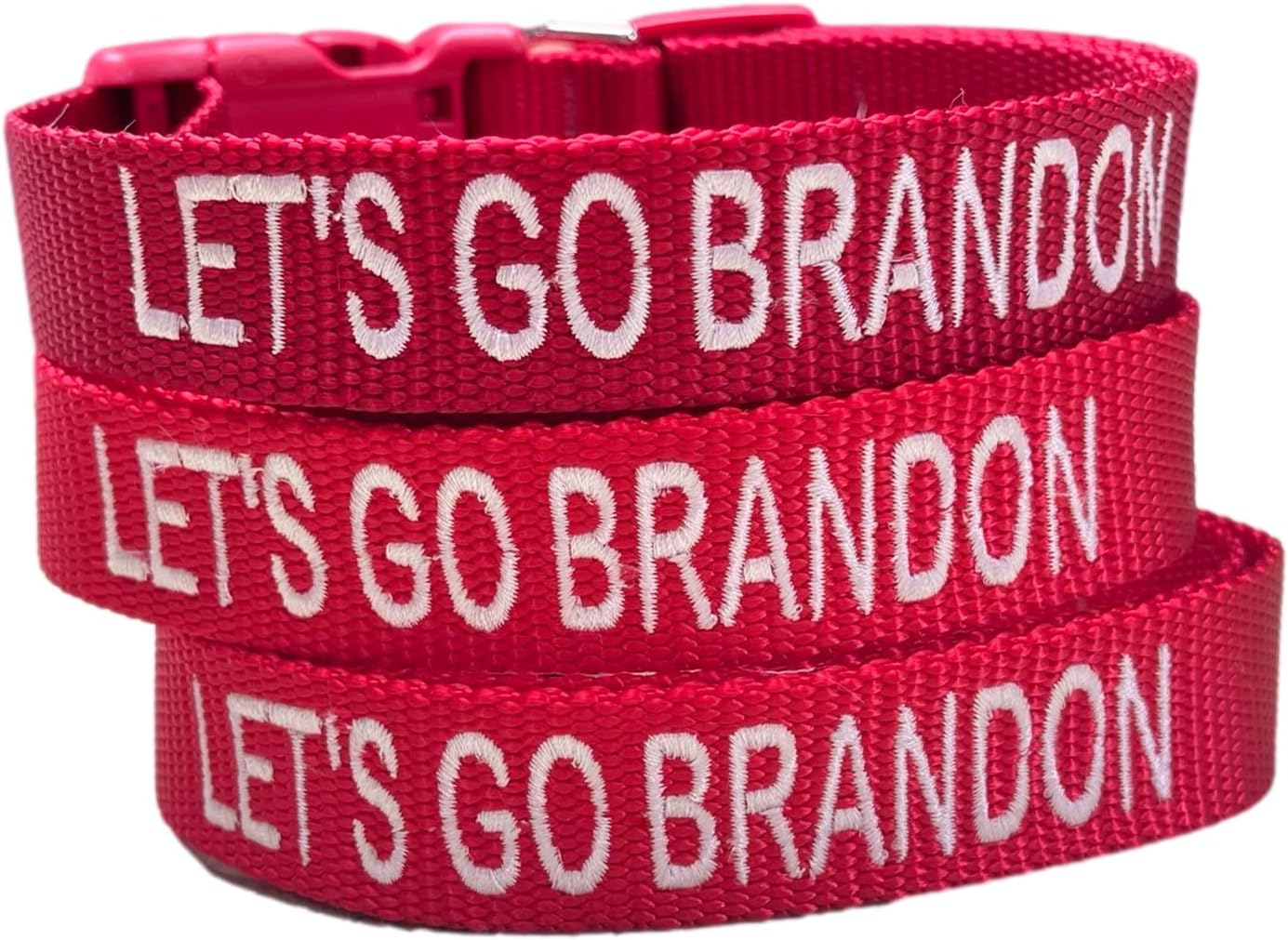 Let's GO Brandon Dog Collar, Replublican Novelty Gift, Trump Support Dog Gift, pet Lover Gift (Extra Large (1" x 17-29"))