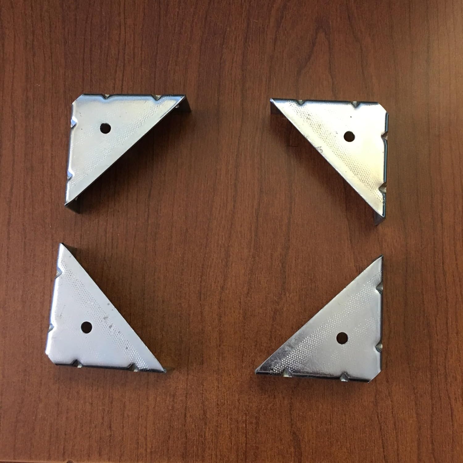 Lot Of 4 MLK 260.34.905 Corner BrMLK Steel Zinc Plated 77mm x 55mm