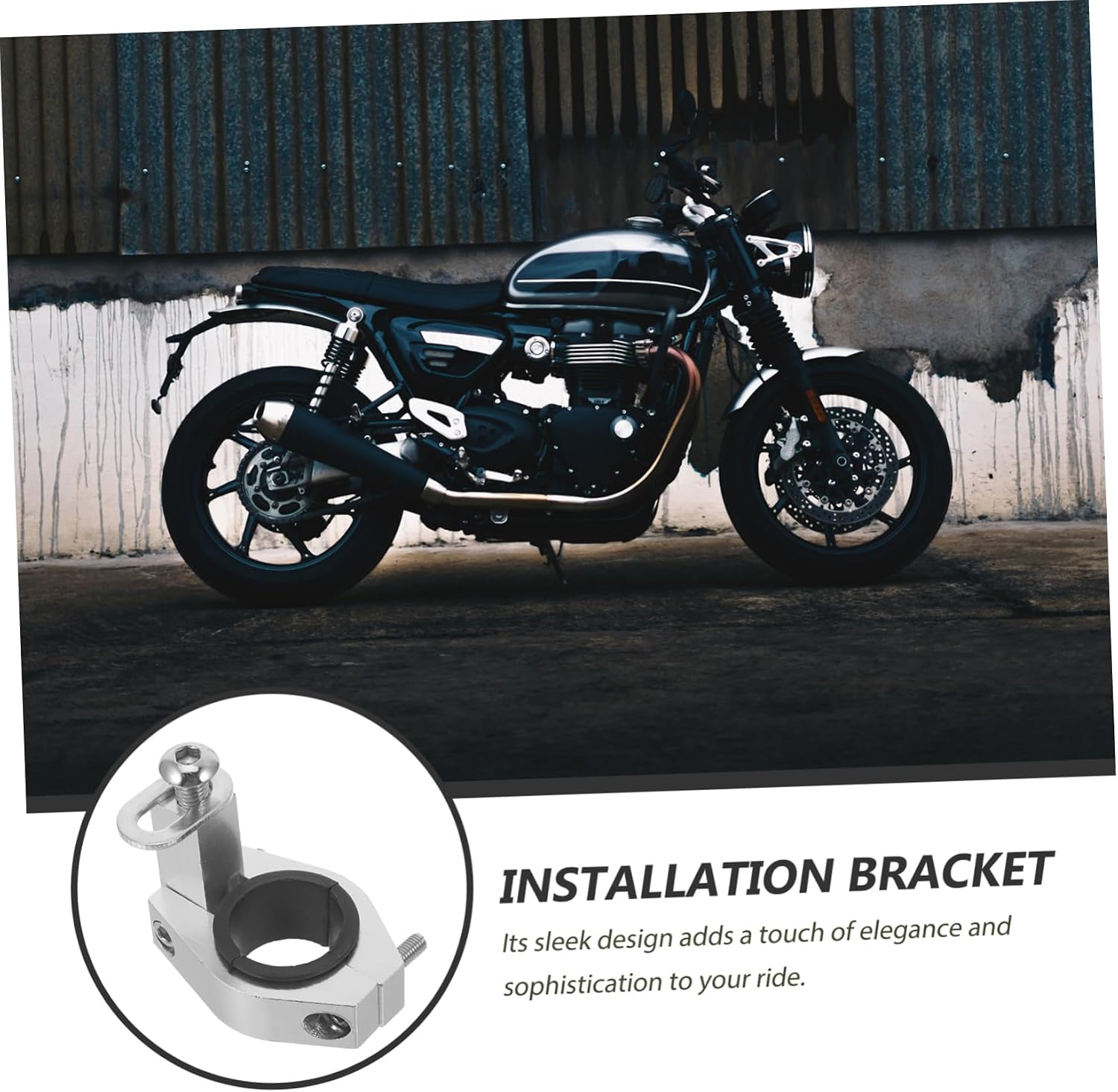 Motorcycle Handguard Bracket Handguard Mounting Kit Handlebar Riser Clamping Bracket for Powersports