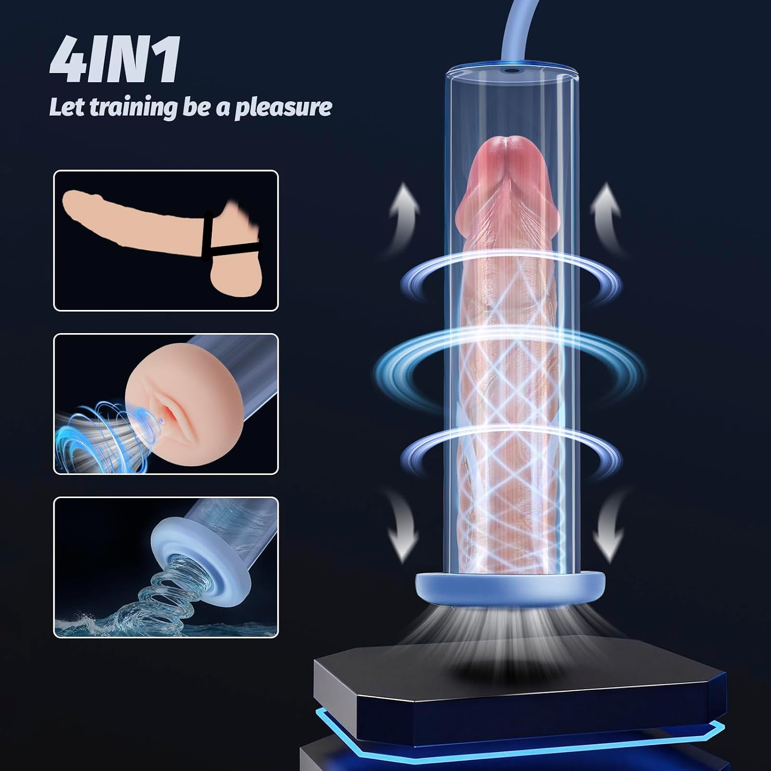 Penis Pump,Manual Dick Pump for Penis Enlargement and Extension