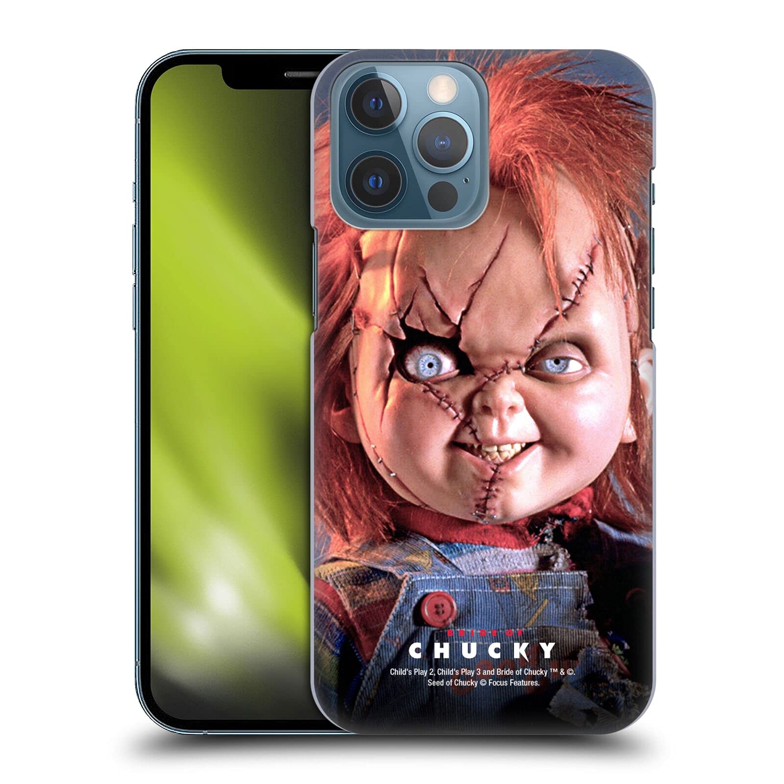 Head Case Designs Officially Licensed Bride of Chucky Doll Key Art Hard Back Case Compatible with Apple iPhone 13 Pro Max