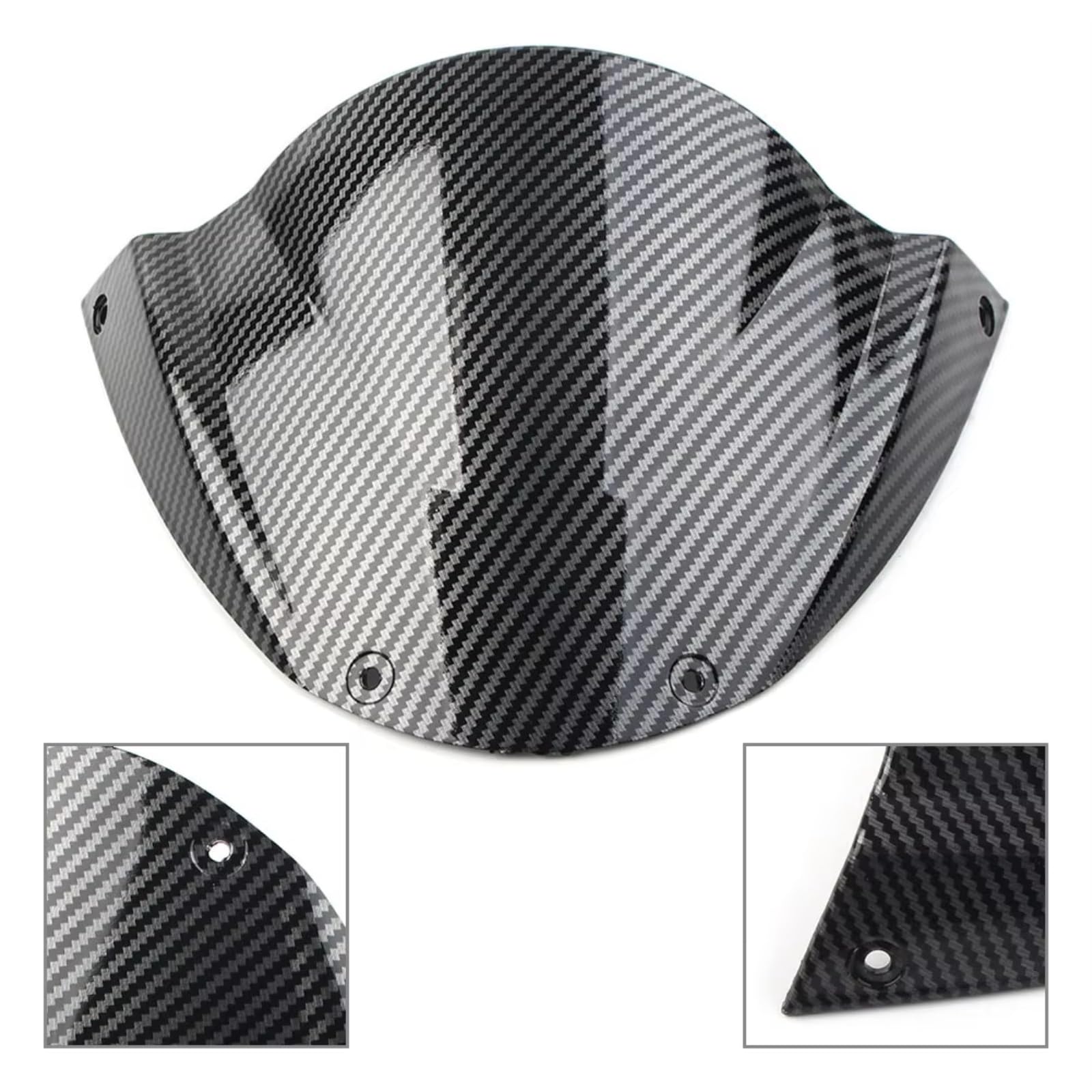 Compatible Con Ducati Para Monster 696 2008 2009 2010 2011 2012 2013 2014 Deflector De Viento Para Parabrisas De Motocicleta Con Patrón De Fibra De Carbono Cúpula Moto